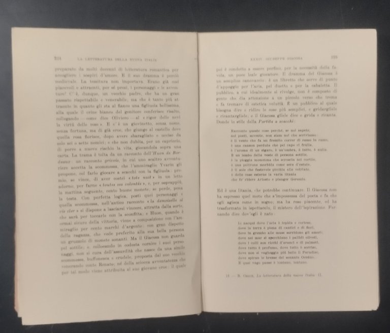 LA LETTERATURA DELLA NUOVA ITALIA di Benedetto Croce 2 Volumi …