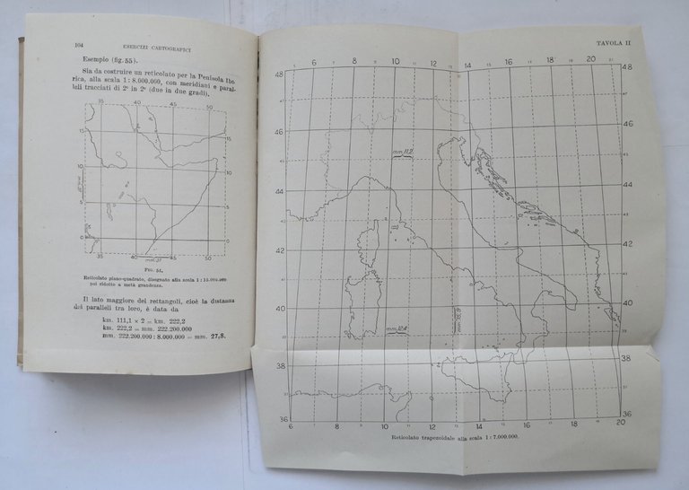 LA LETTURA DELLE CARTE GEOGRAFICHE di Aldo Sestini 1954 Le …