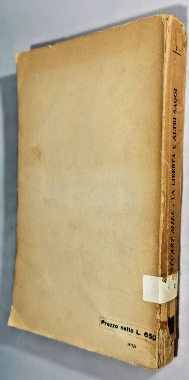 LA LIBERTÀ E ALTRI SAGGI di John Stuart Mill 1946 … | Immagine Gallery 2