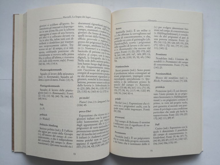 LA LINGUA DEI LAGER di Rocco Marzulli 2017 Donzelli Libro …