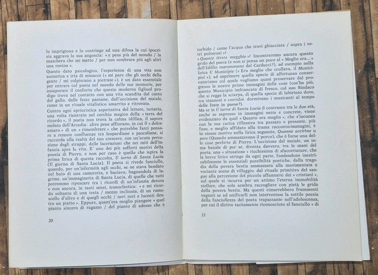 LA LIRICA TURSITANA DI ALBINO PIERRO Gennaro Savarese 1966 il … | Immagine Gallery 3