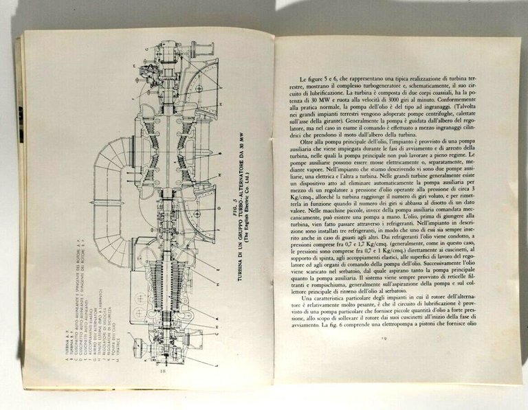 LA LUBRIFICAZIONE DELLE TURBINE A VAPORE Shell libro manuale illustrato …