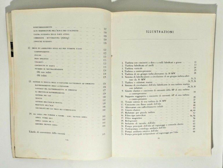 LA LUBRIFICAZIONE DELLE TURBINE A VAPORE Shell libro manuale illustrato …