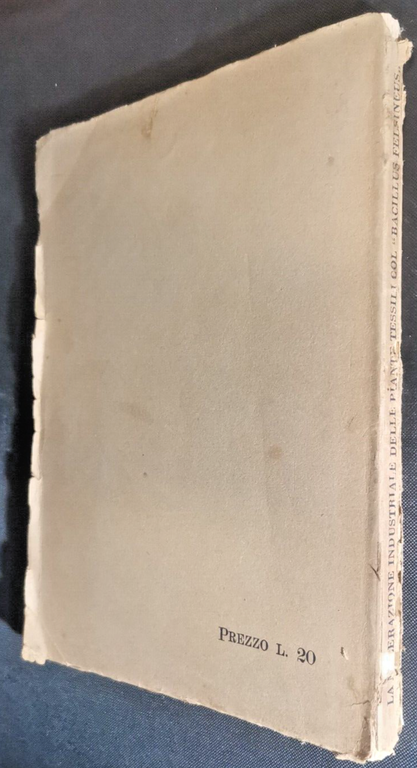 LA MACERAZIONE INDUSTRIALE PIANTE TESSILE CON BACILLUS di Domenico Carbone …