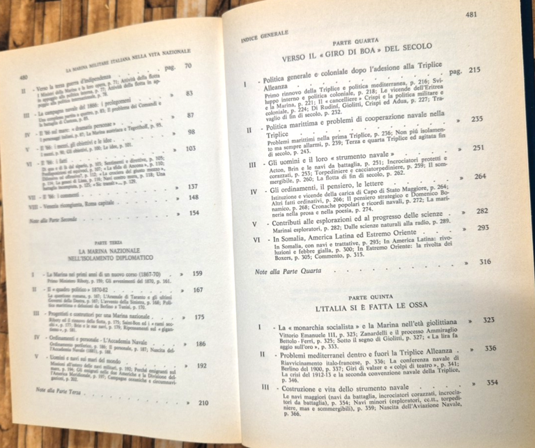 LA MARINA MILITARE ITALIANA NELLA VITA NAZIONALE 1860 1914 di …