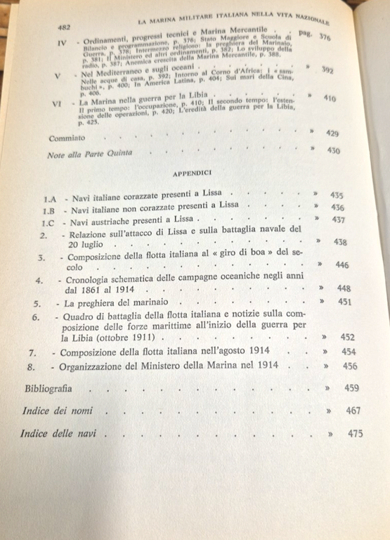 LA MARINA MILITARE ITALIANA NELLA VITA NAZIONALE 1860 1914 di …