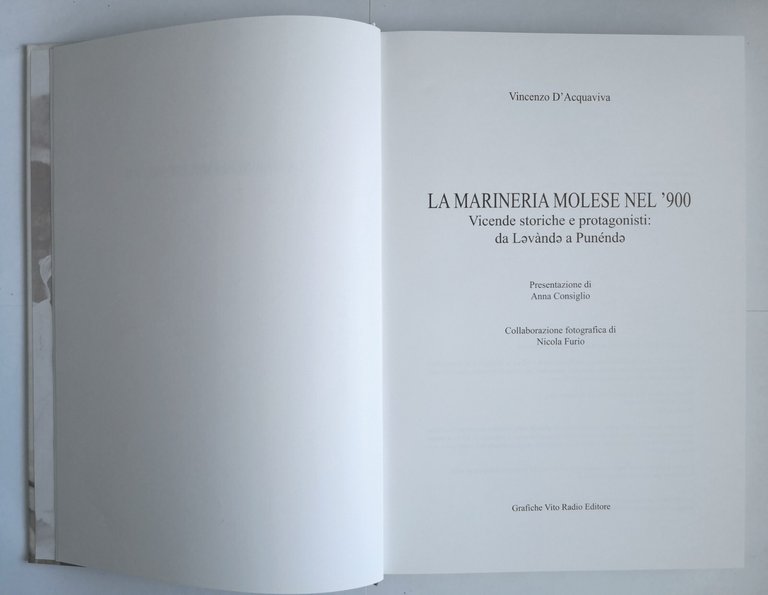 LA MARINERIA MOLESE NEL '900 di Vincenzo D'Acquaviva 2015 Vito …