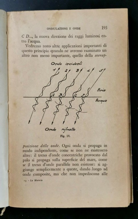 LA MATERIA di T Jervis 1942 Garzanti Editore libro fisica …