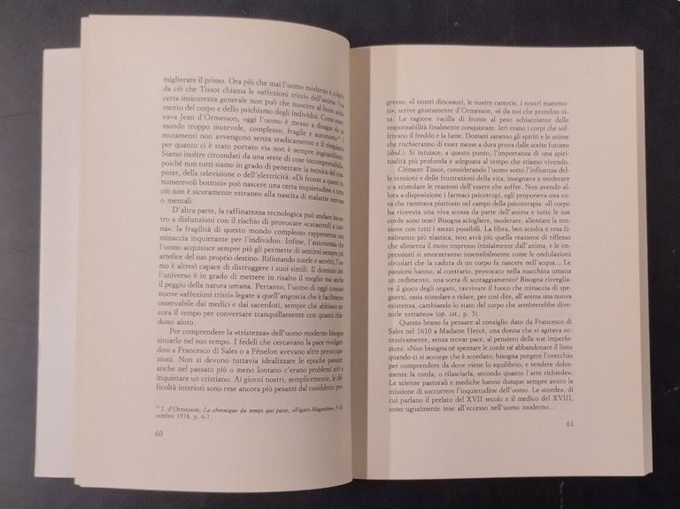 LA MELANCONIA di Jean Pierre Shaller 1991 Gribaudi Libro depressione …