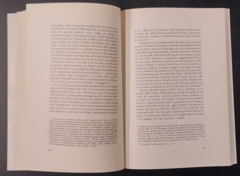 LA MELANCONIA di Jean Pierre Shaller 1991 Gribaudi Libro depressione …