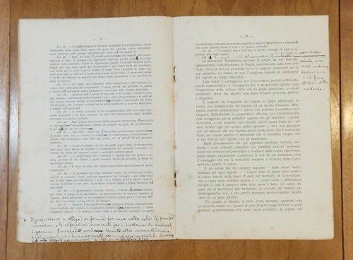 LA MEZZADRIA NELLA RICOSTITUZIONE DEI VIGNETI di Giuseppe Musci 1916 …