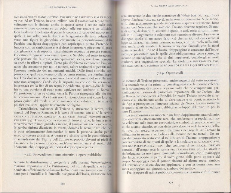 LA MONETA ROMANA società politica cultura di Gian Guido Belloni …
