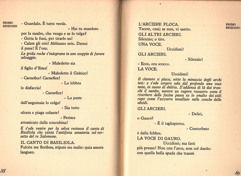 LA NAVE di Gabriele D'Annunzio 1941 Il Vittoriale degli Italiani …
