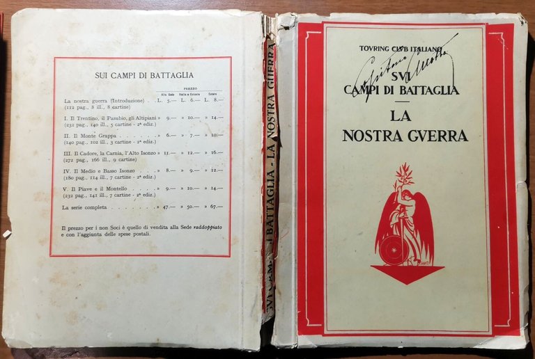 LA NOSTRA GUERRA Touring Club Italiano sui Campi Di Battaglia …