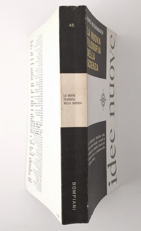 LA NUOVA FILOSOFIA DELLA SCIENZA di Hans Reichenbach 1968 Bompiani …