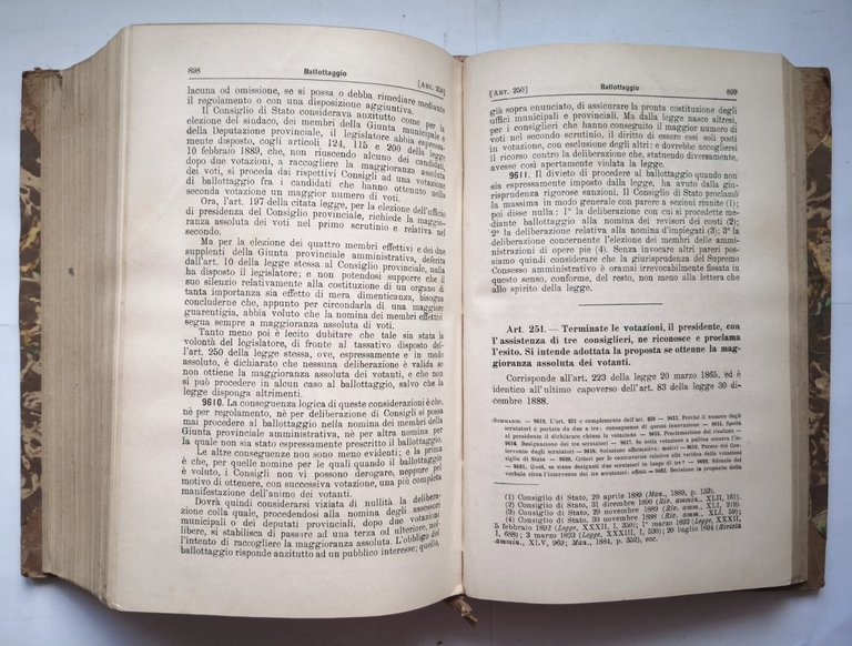 LA NUOVA LEGGE AMMINISTRAZIONE COMUNALE E PROVINCIALE volume 4 Saredo …