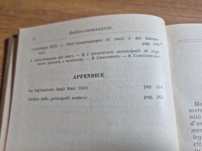 LA NUOVA LEGISLAZIONE SANITARIA ITALIANA E GLI ALIMENTI di Noseda …
