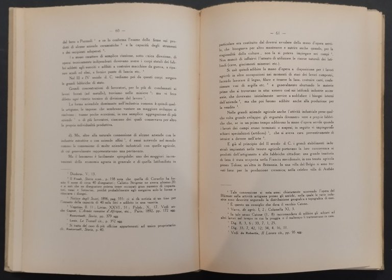 LA ORGANIZZAZIONE TECNICA PRODUTTIVA SALARI NEL MONDO ROMANO di De …