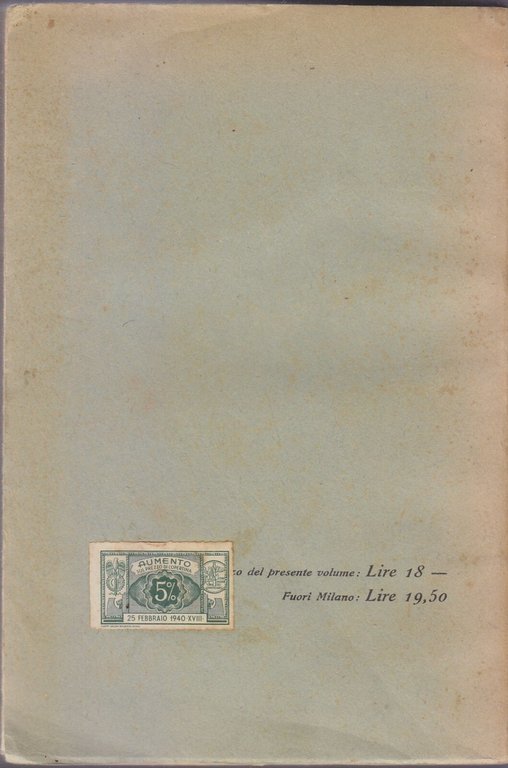 LA PACE COATTA di Francesco Coppola 1929 Treves libro fascismo …