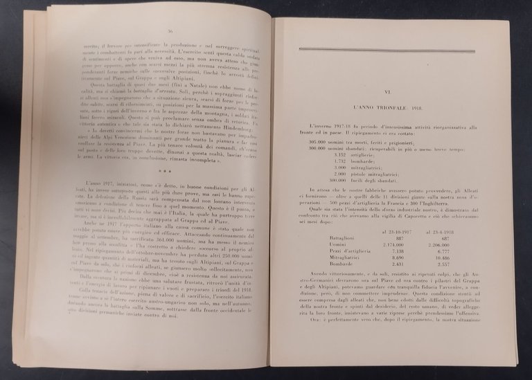 LA PARTE DELL'ITALIA NELLA GRANDE GUERRA di Giovanni Marietti 1936 …