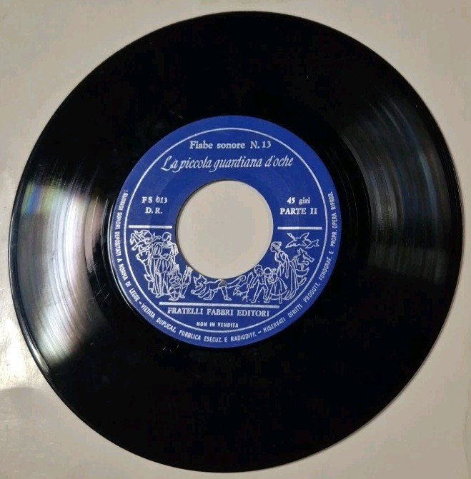 LA PICCOLA GUARDIANA D'OCHE Fratelli Grimm FIABE SONORE 13 Fabbri …