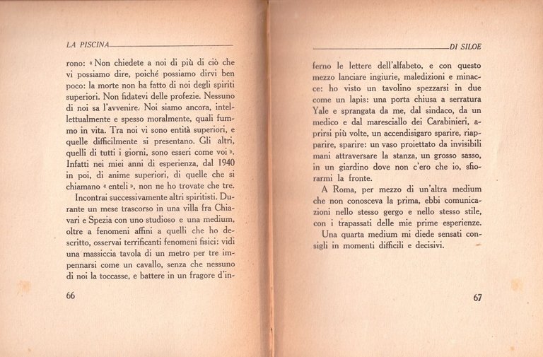 LA PISCINA DI SILOE di Pitigrilli 1948 Sonzogno - Dino …