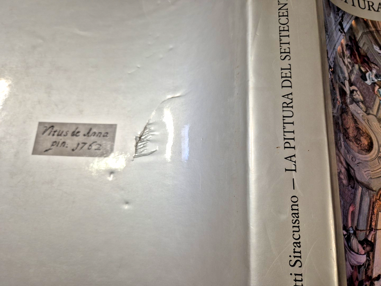 LA PITTURA DEL SETTECENTO IN SICILIA di Siracusano 1986 De …