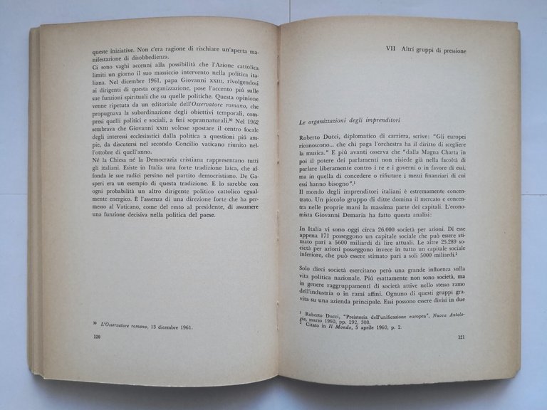 LA POLITICA ESTERA ITALIANA di Norman Kogan 1965 Lerici Editori …