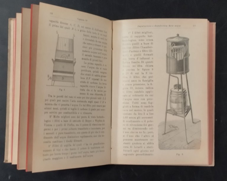LA PRATICA DELLE DISINFEZIONI PUBBLICHE E PRIVATE di Pizzini 1902 …