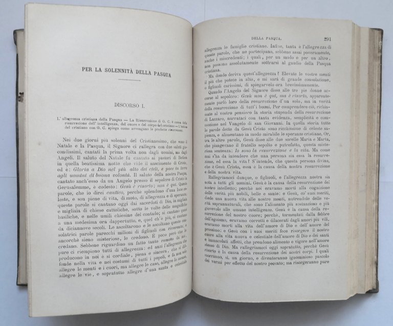 LA PREDICAZIONE CONTEMPORANEA volume 2 misteri Gesù Cristo 1903 Vallardi …