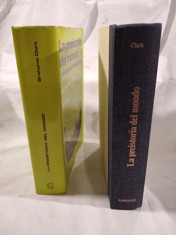 LA PREISTORIA DEL MONDO di Grahame Clark 1986 Garzanti libro …