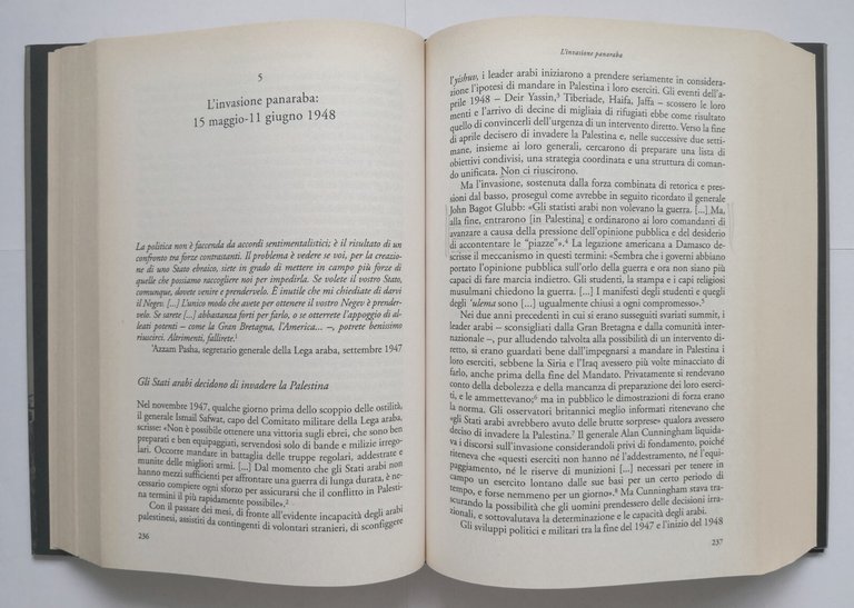 LA PRIMA GUERRA DI ISRAELE di Benny Morris 2007 Rizzoli …