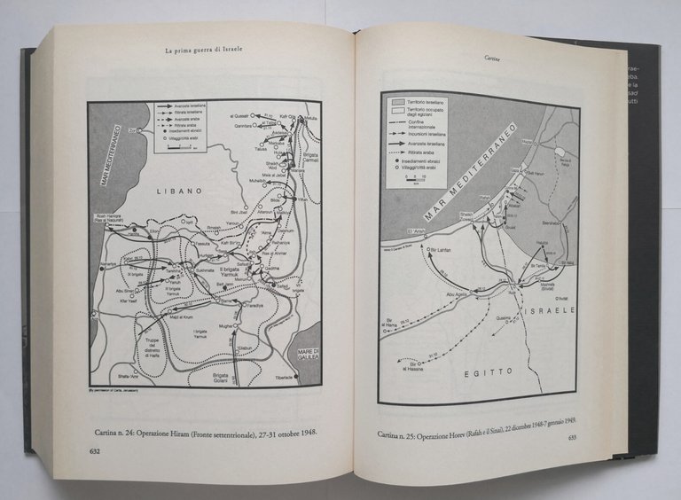 LA PRIMA GUERRA DI ISRAELE di Benny Morris 2007 Rizzoli …