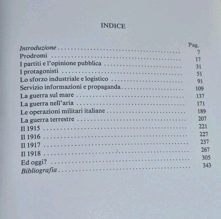 LA PRIMA GUERRA MONDIALE di Tommaso Argiolas 1984 Ciarrapico Libro …