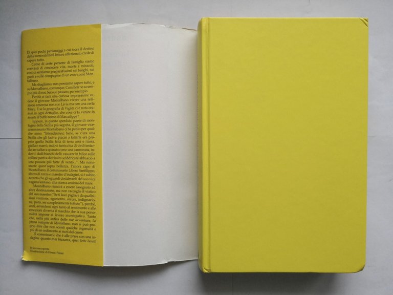 LA PRIMA INDAGINE DI MONTALBANO Andrea Camilleri 2004 Mondadori Libro …