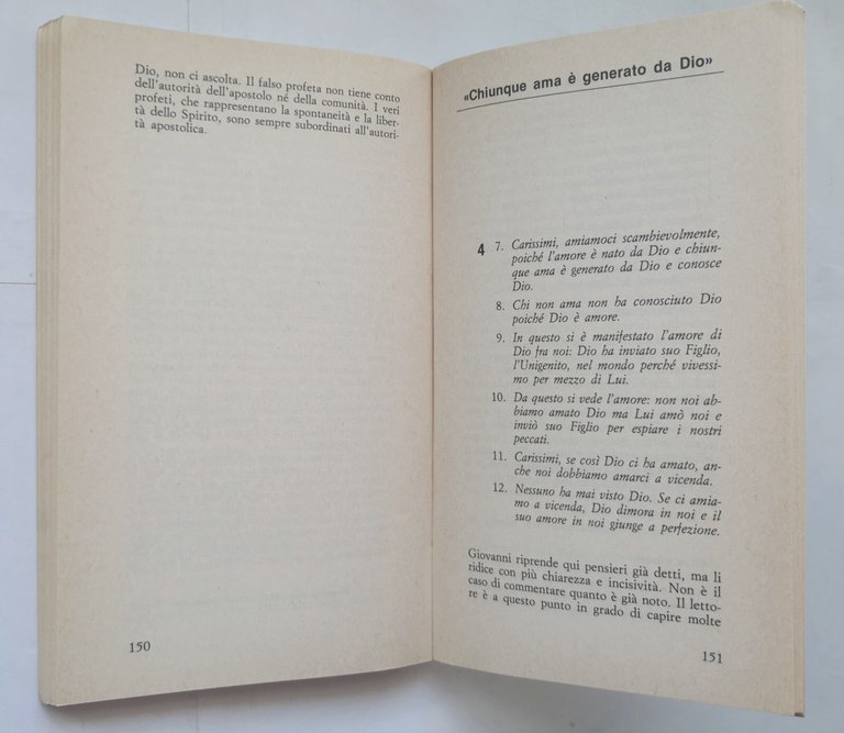 LA PRIMA LETTERA DI GIOVANNI di Bruno Maggioni 1984 Cittadella …