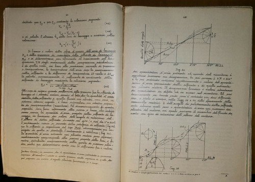 LA PROGETTAZIONE DELLE MACCHINE TERMICHE volume 2 1948 Milani motori …