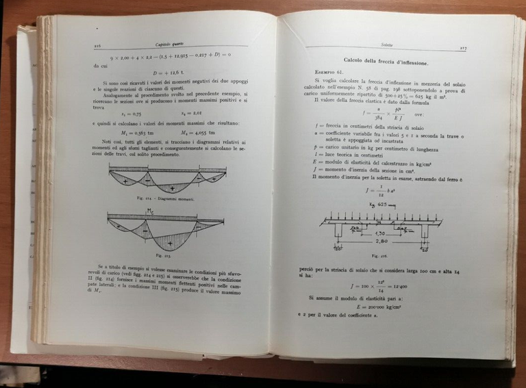 LA PROGETTAZIONE DI COSTRUZIONI IN CEMENTO ARMATO Arosio 1961 Hoepli …