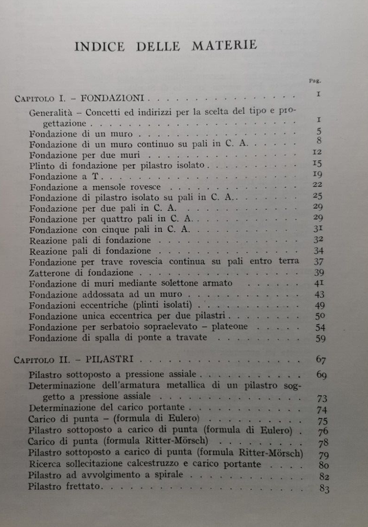 LA PROGETTAZIONE DI COSTRUZIONI IN CEMENTO ARMATO Arosio 1961 Hoepli …