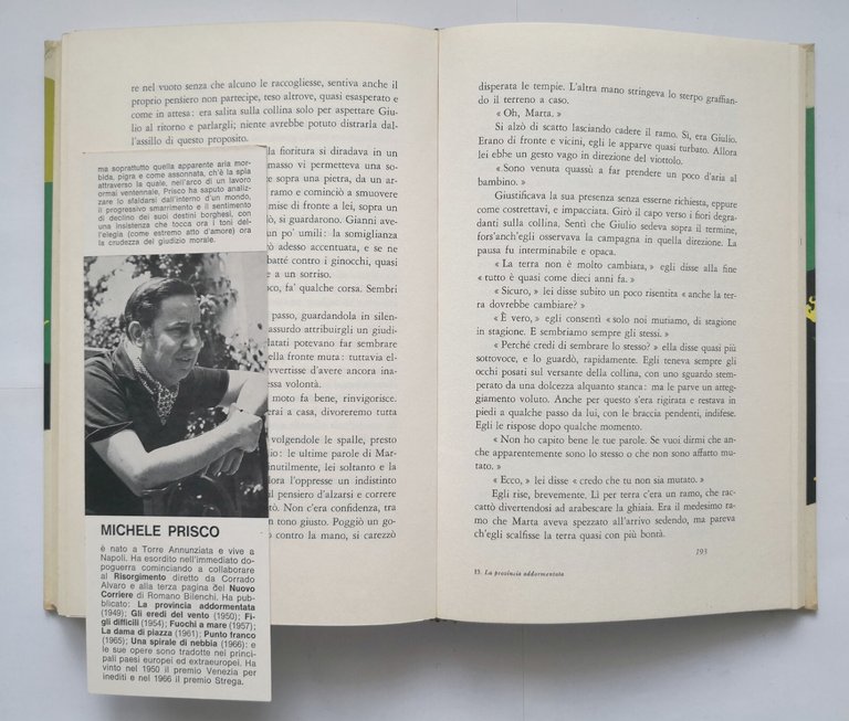 LA PROVINCIA ADDORMENTATA di Michele Prisco 1969 Rizzoli Libro I …