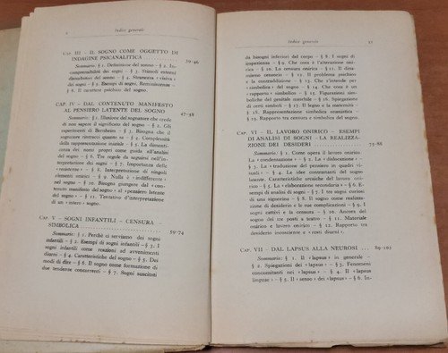 LA PSICANALISI scienza dell’io di Silvio Tissi 1929 Hoepli libro …