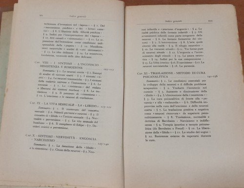 LA PSICANALISI scienza dell’io di Silvio Tissi 1929 Hoepli libro …