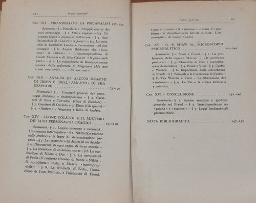LA PSICANALISI scienza dell’io di Silvio Tissi 1929 Hoepli libro …
