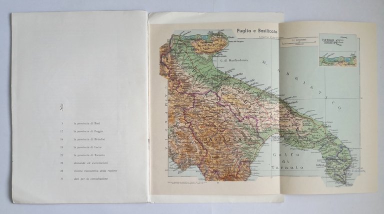 LA PUGLIA di Italo Zaina 1964 La Scuola editrice Libro …