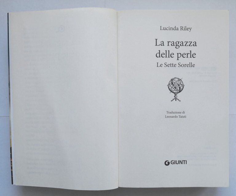 LA RAGAZZA DELLE PERLE di Lucinda Riley 2018 Giunti Libro …