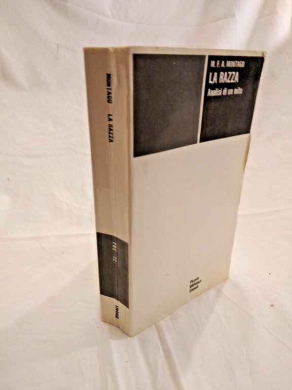 LA RAZZA analisii di un mito M F A Montagu …