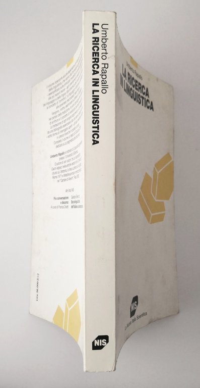 LA RICERCA IN LINGUISTICA di Umberto Rapallo 1994 La nuova …