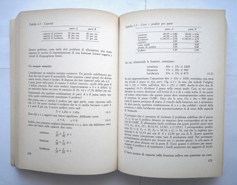 LA RICERCA OPERATIVA principi di Russell Ackoff Maurice Sasieni 1972 …