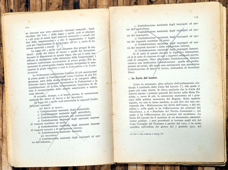 LA RICOSTRUZIONE CORPORATIVA di De Francisci Gerbino 1937 Ciuni Libro … | Immagine Gallery 4