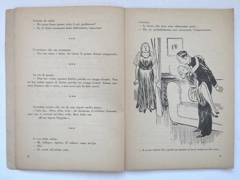 LA RISATA Numero 5 Barzellette da raccontare 1951 Carlo Brighenti …